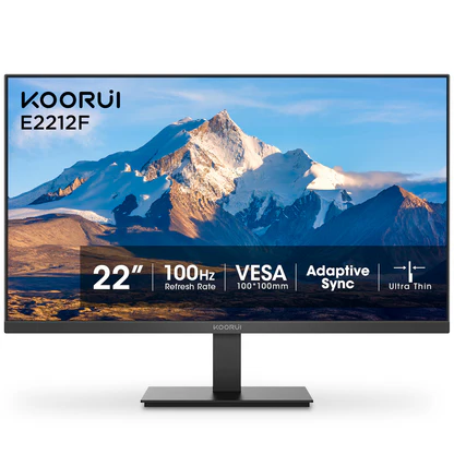 KOORUI 22″ E2212F VA 100HZ SRGB MONITOR